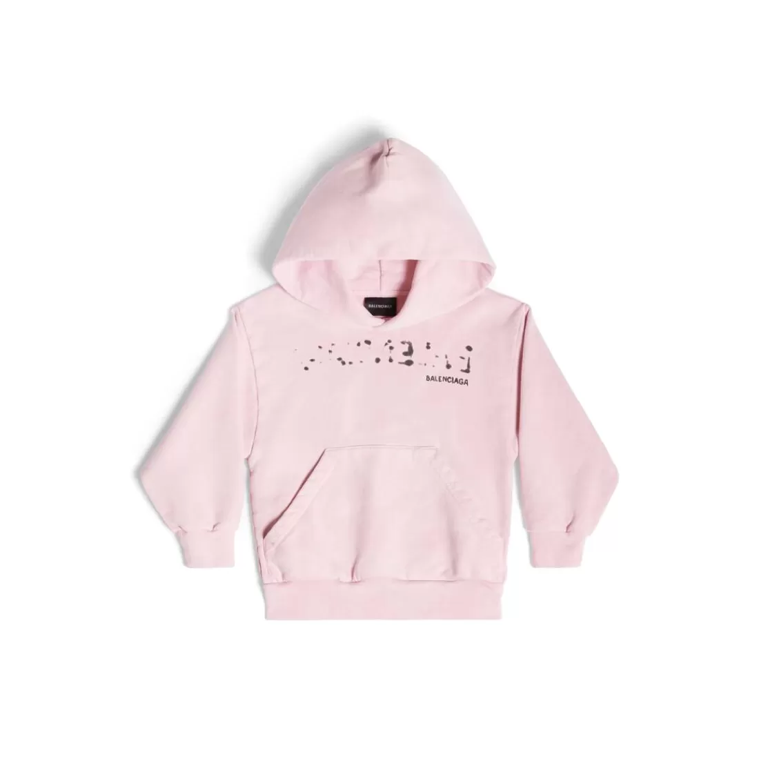 KIDS | KIDS>Balenciaga Bambini - Hoodie Hand-drawn in Rosa