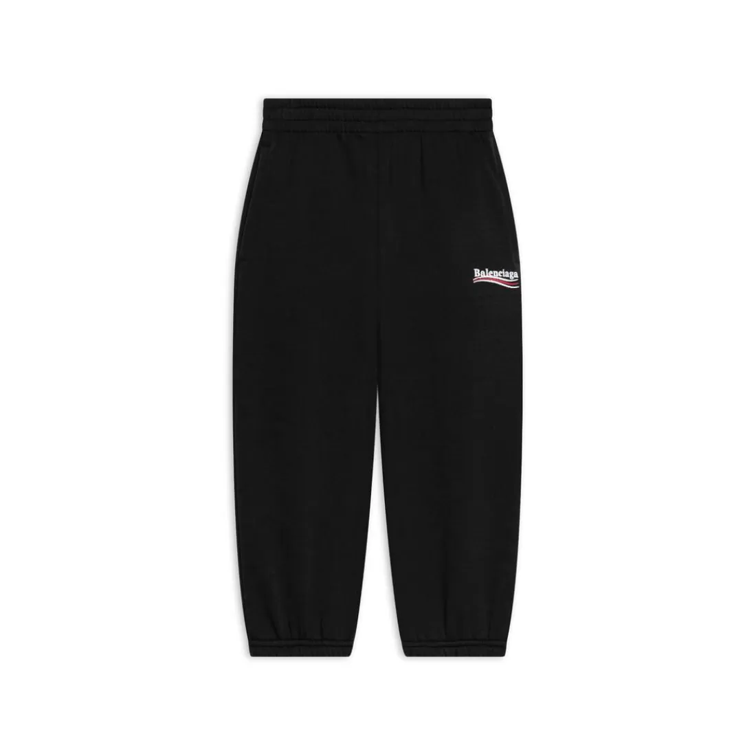 KIDS | KIDS>Balenciaga Bambini - Pantaloni Da Jogging Political Campaign in Nero