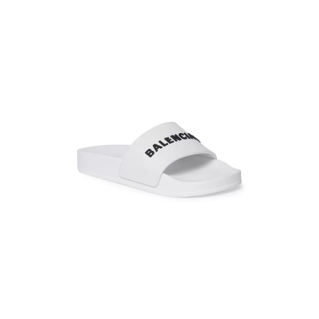 KIDS | KIDS>Balenciaga Bambini - Sandali Bassi Pool Slide in Bianco