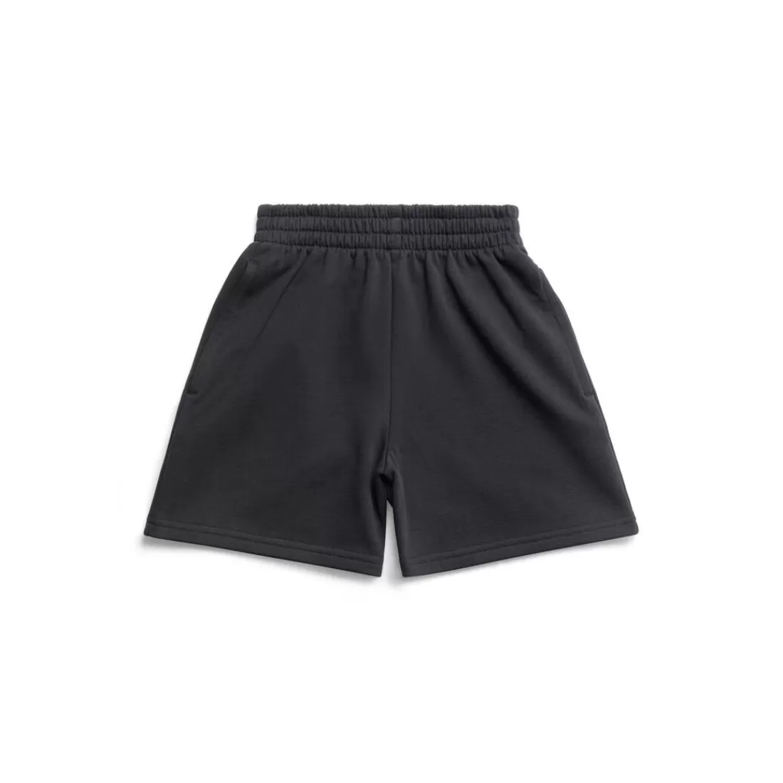 KIDS | KIDS>Balenciaga Bambini - Shorts Jogging in Nero Délavé