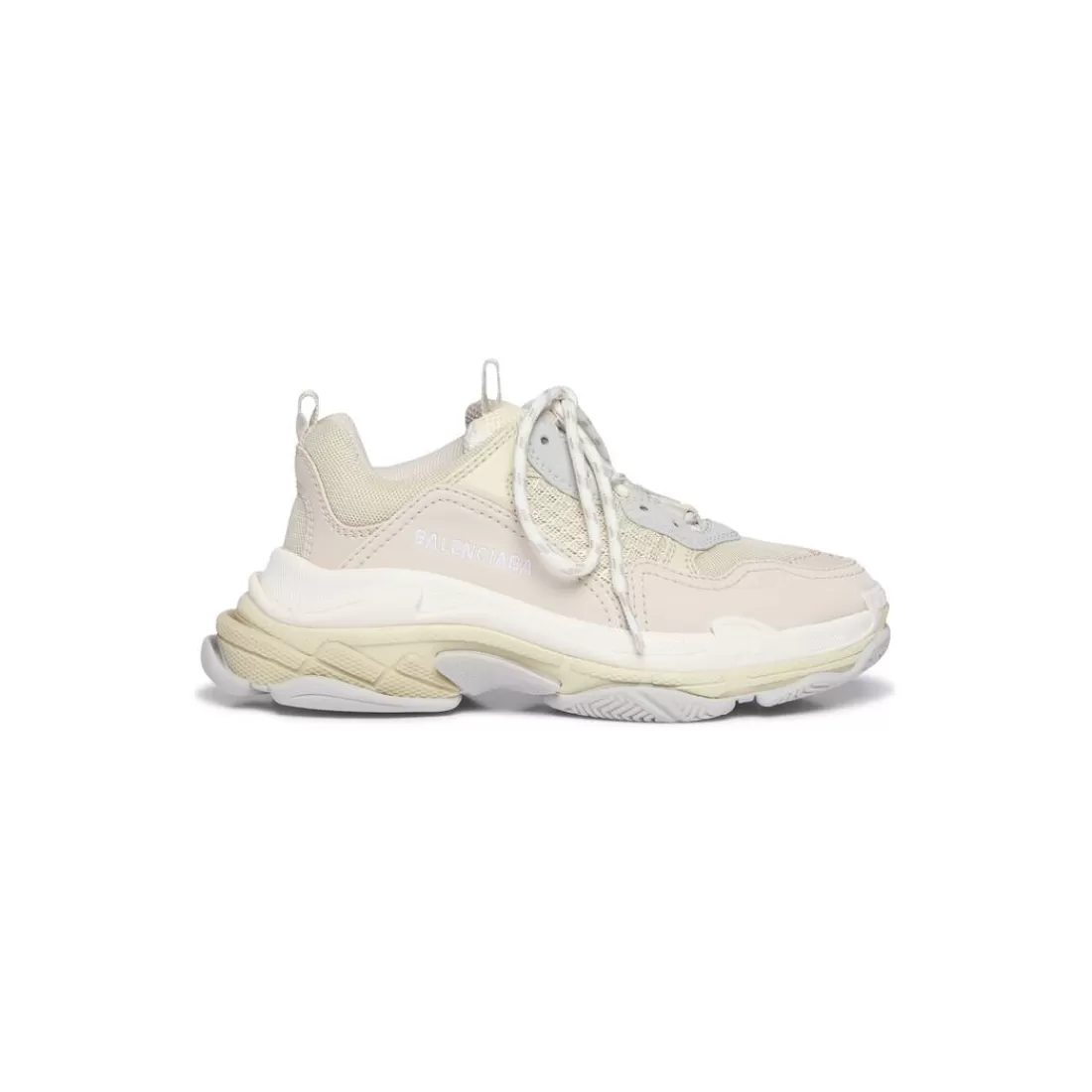 KIDS | KIDS>Balenciaga Bambini - Sneaker Triple S  in Bianco Sporco