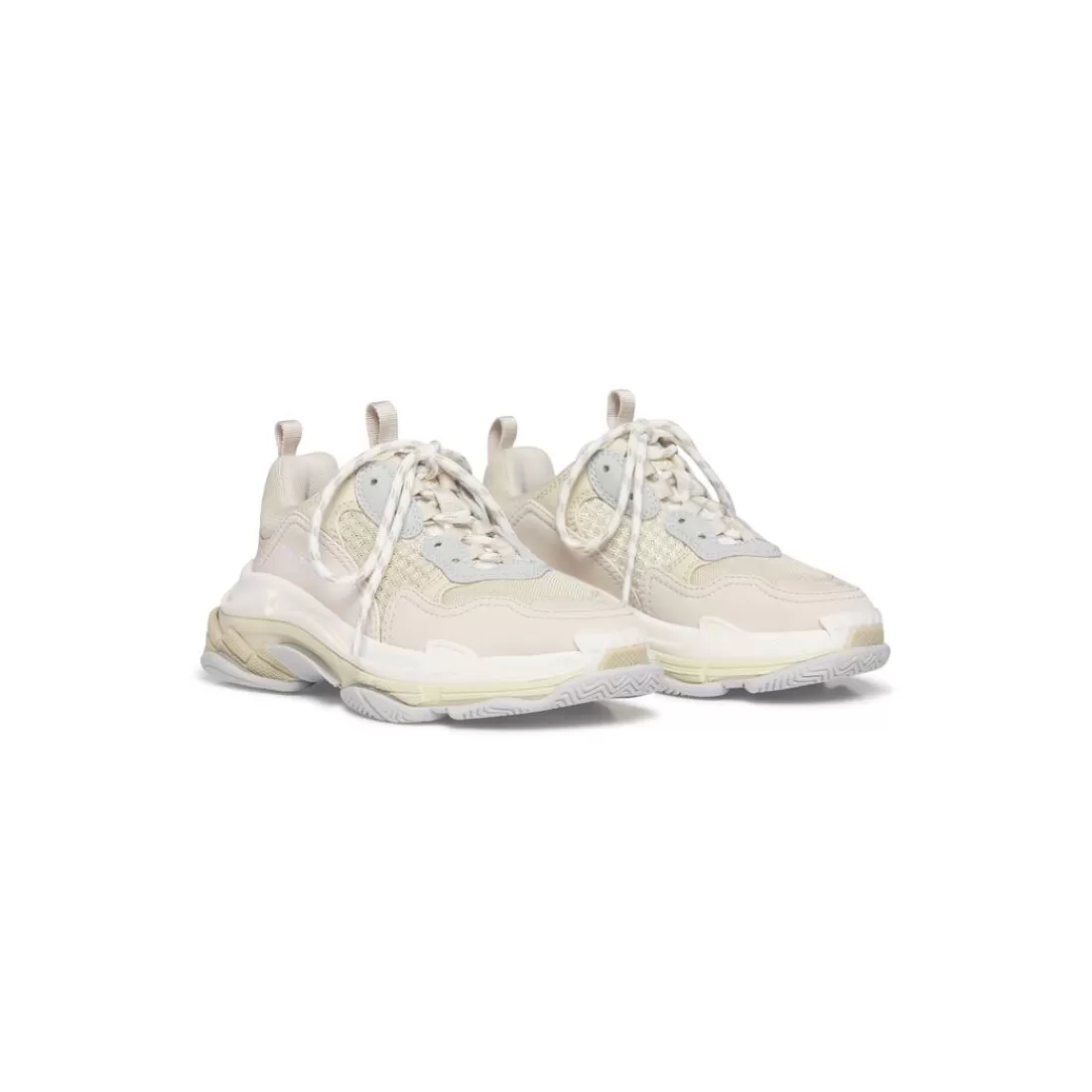 KIDS | KIDS>Balenciaga Bambini - Sneaker Triple S  in Bianco Sporco