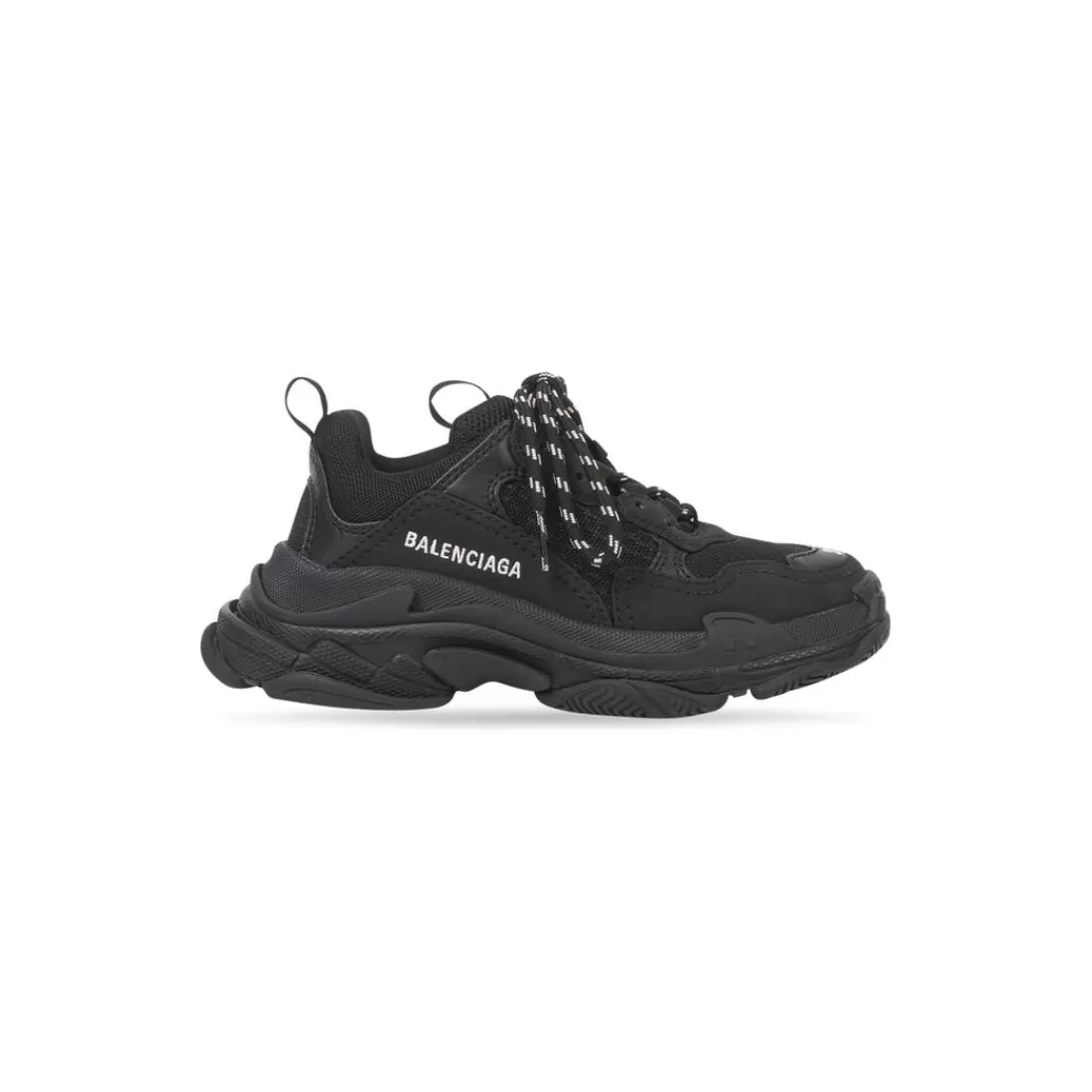 KIDS | KIDS>Balenciaga Bambini - Sneakers Triple S in Nero