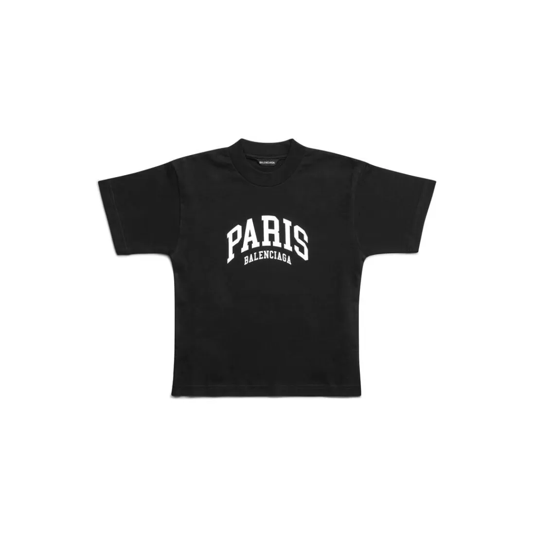 KIDS | KIDS>Balenciaga Bambini - T-shirt Cities Paris in Nero