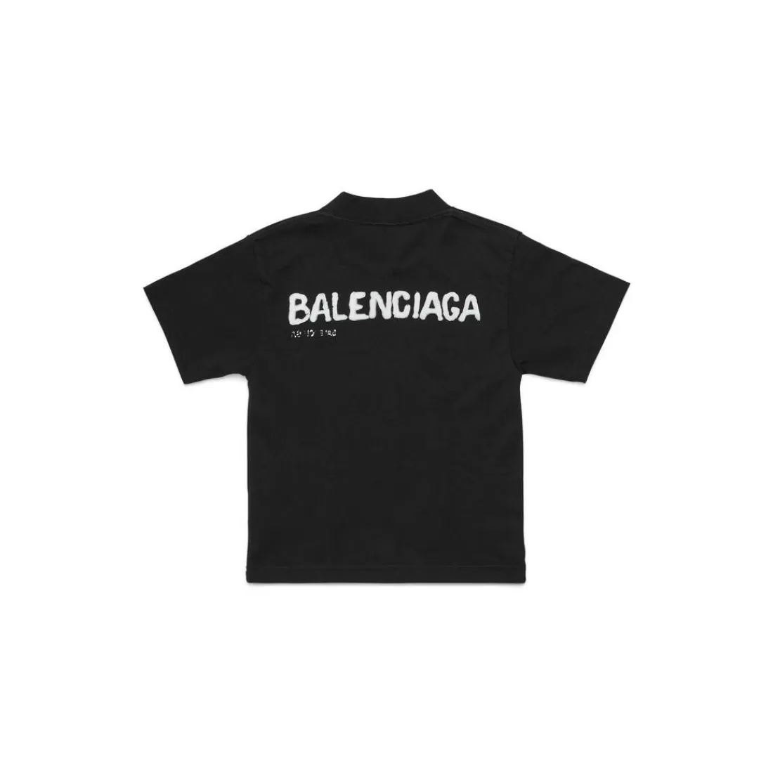 KIDS | KIDS>Balenciaga Bambini - T-shirt Hand-drawn in Nero