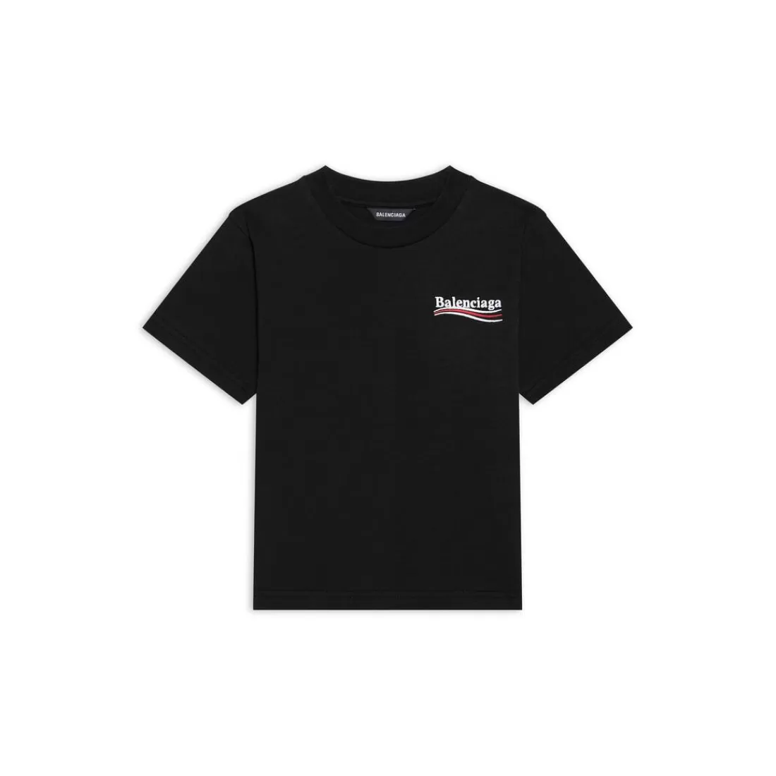 KIDS | KIDS>Balenciaga Bambini - T-shirt Political Campaign in Nero