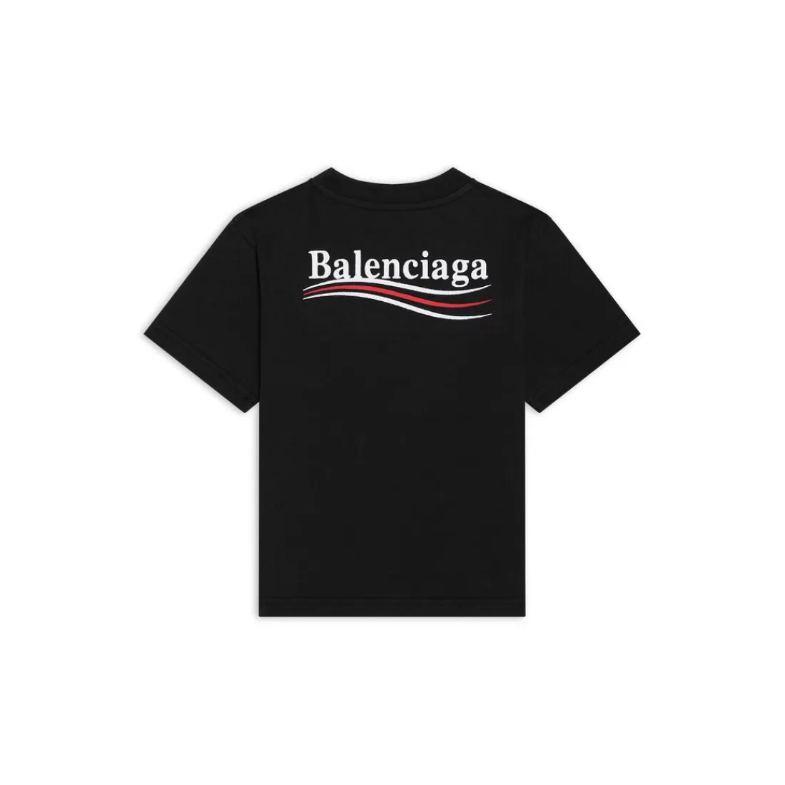 KIDS | KIDS>Balenciaga Bambini - T-shirt Political Campaign in Nero