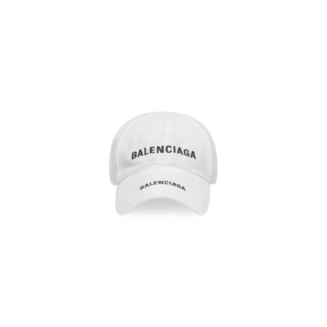 SCIARPE E BERRETTI | SCIARPE E BERRETTI>Balenciaga Berretto Double Logo in Bianco