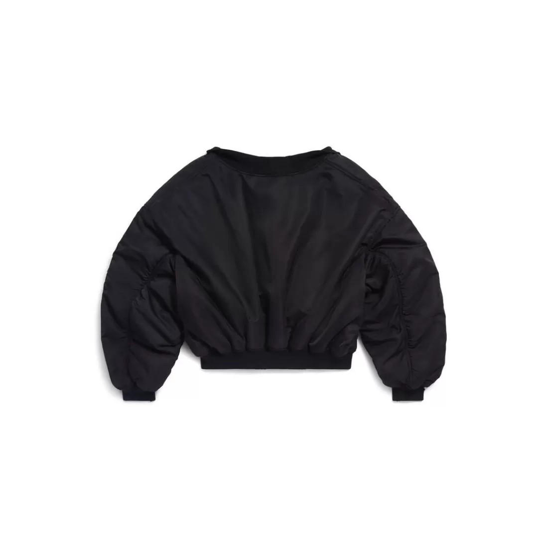 CAPPOTTI E GIACCHE | CAPPOTTI E GIACCHE>Balenciaga Bomber Off Shoulder in Nero