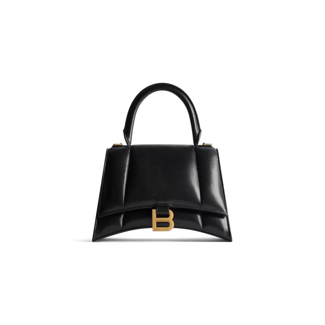 HOURGLASS | HOURGLASS>Balenciaga Borsa Hourglass Piccola  da Donna in Nero