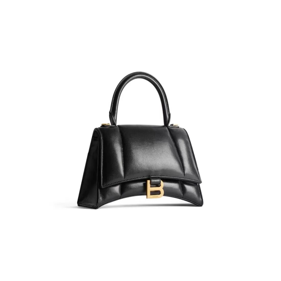 HOURGLASS | HOURGLASS>Balenciaga Borsa Hourglass Piccola  da Donna in Nero