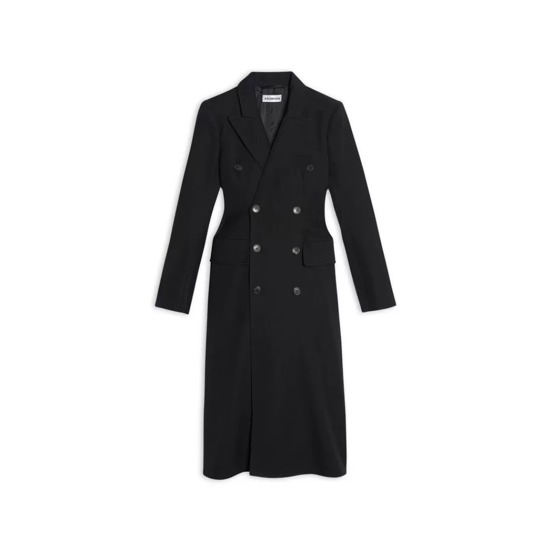 CAPPOTTI E GIACCHE | CAPPOTTI E GIACCHE>Balenciaga Cappotto Hourglass  da Donna in Nero