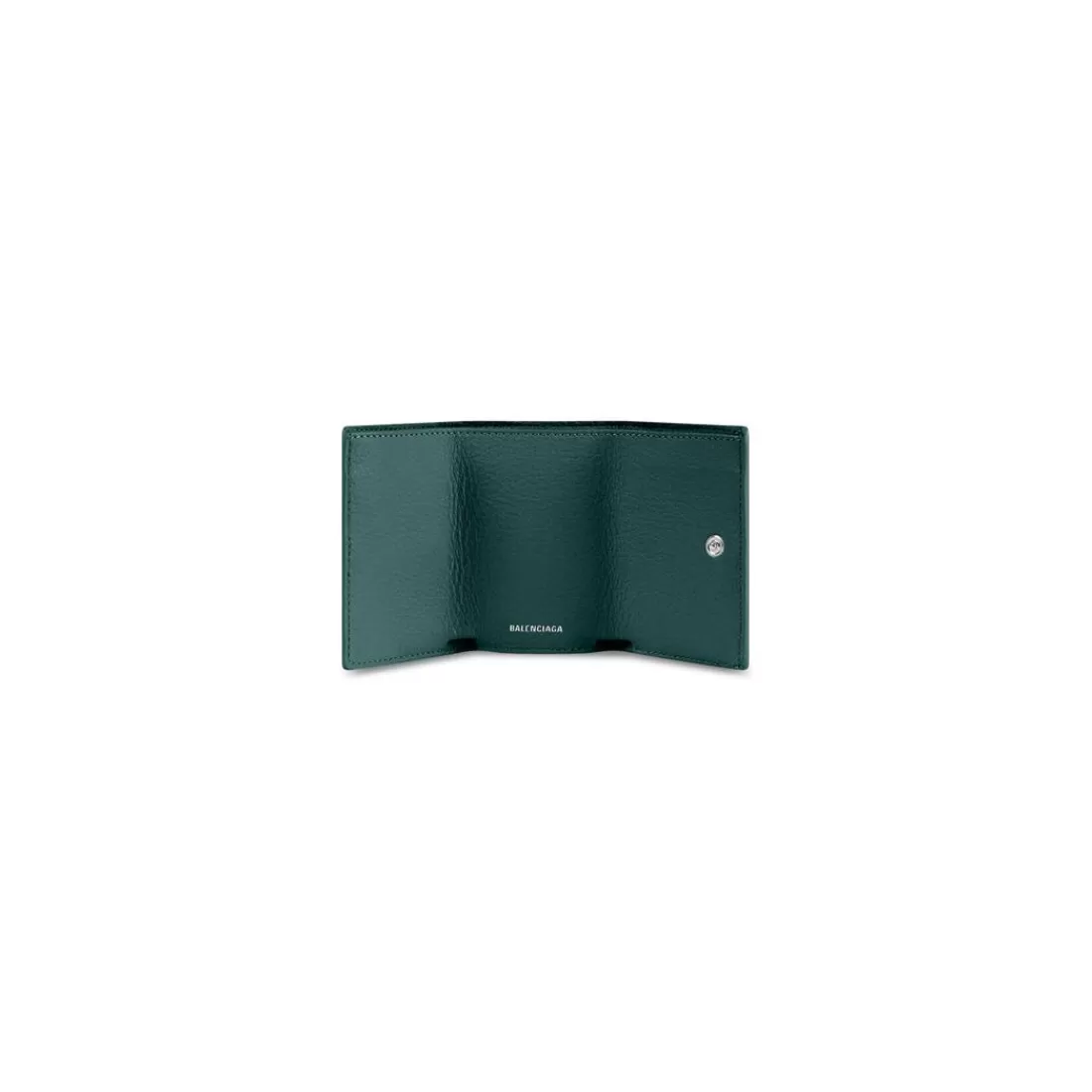PORTAFOGLI | PAPIER>Balenciaga Mini Portafoglio Papier in Verde