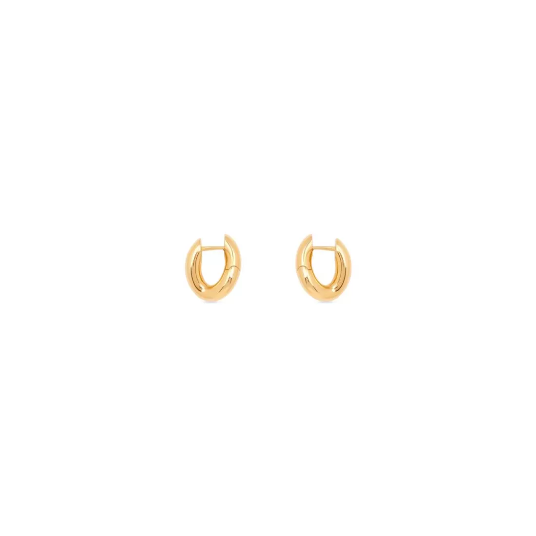 GIOIELLI>Balenciaga Orecchini Loop Xxs da Donna in Oro