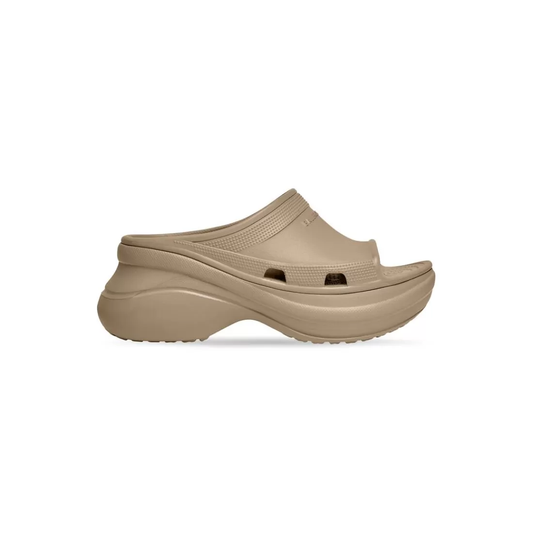 CROCS | CROCS>Balenciaga Sandali Bassi Pool Crocs™ da Donna in Beige