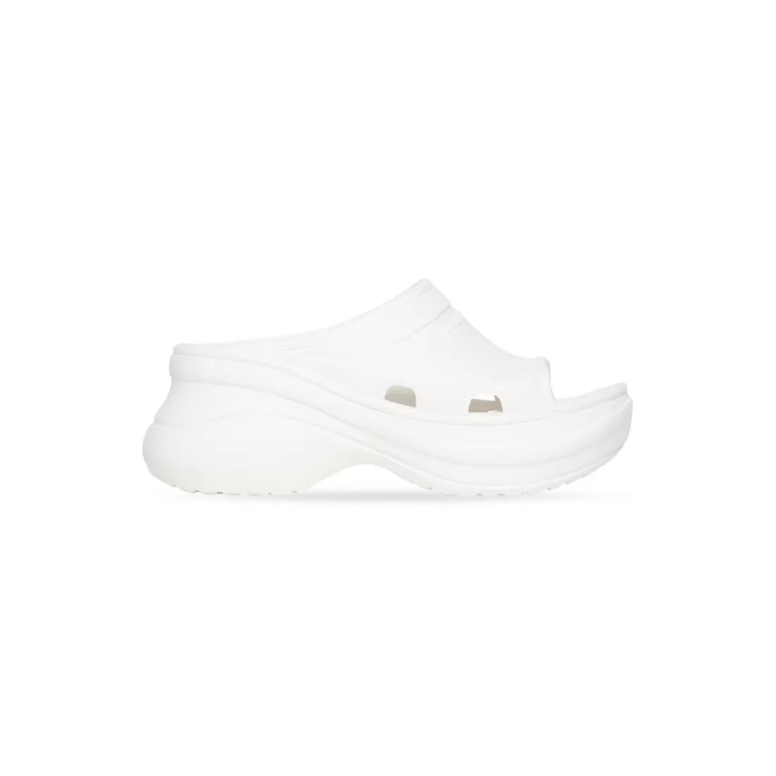 CROCS | CROCS>Balenciaga Sandali Bassi Pool Crocs™ da Donna in Bianco