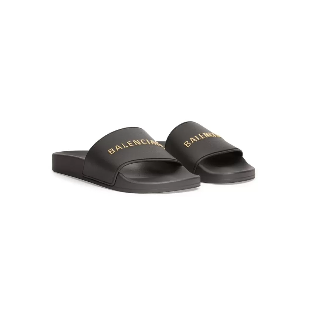 SANDALI E SLIP-ON | SANDALI E SLIP-ON>Balenciaga Sandali Bassi Pool Slide da Donna in Nero