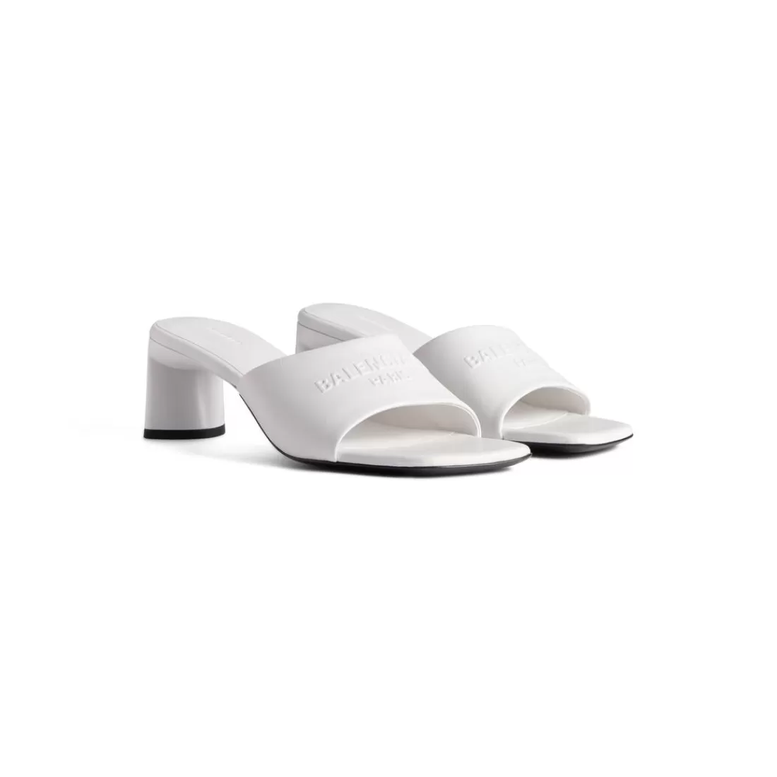 SANDALI E SLIP-ON | SANDALI E SLIP-ON>Balenciaga Sandali Duty Free 60 Mm  da Donna in Bianco