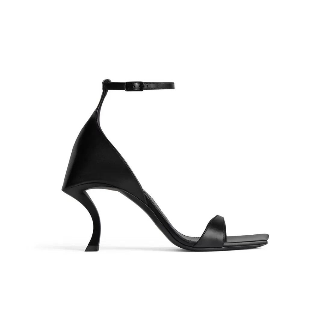 SANDALI E SLIP-ON | SANDALI E SLIP-ON>Balenciaga Sandali Hourglass 100 Mm  da Donna in Nero