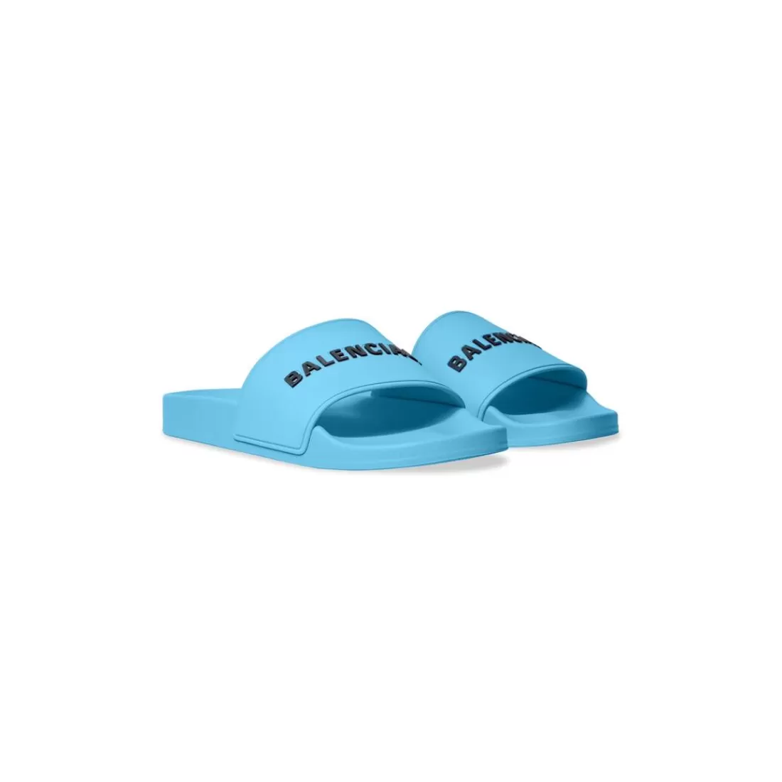 SANDALI E SLIP-ON | SANDALI E SLIP-ON>Balenciaga Sandali Pool Slide da Donna in Blu Cielo