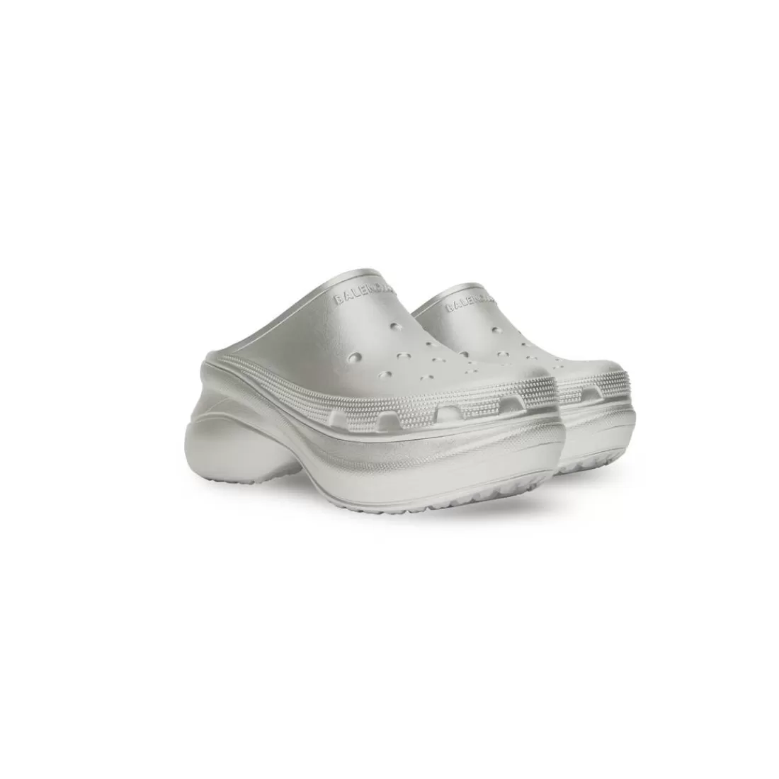 CROCS | CROCS>Balenciaga Sandali Slip-on Crocs™ da Donna in Argento