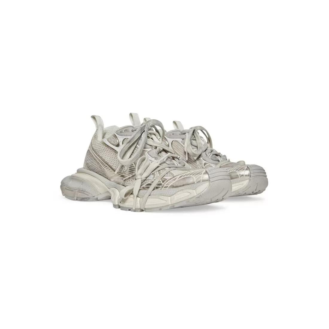 3XL | 3XL>Balenciaga Sneaker 3xl da Donna in Bianco Sporco