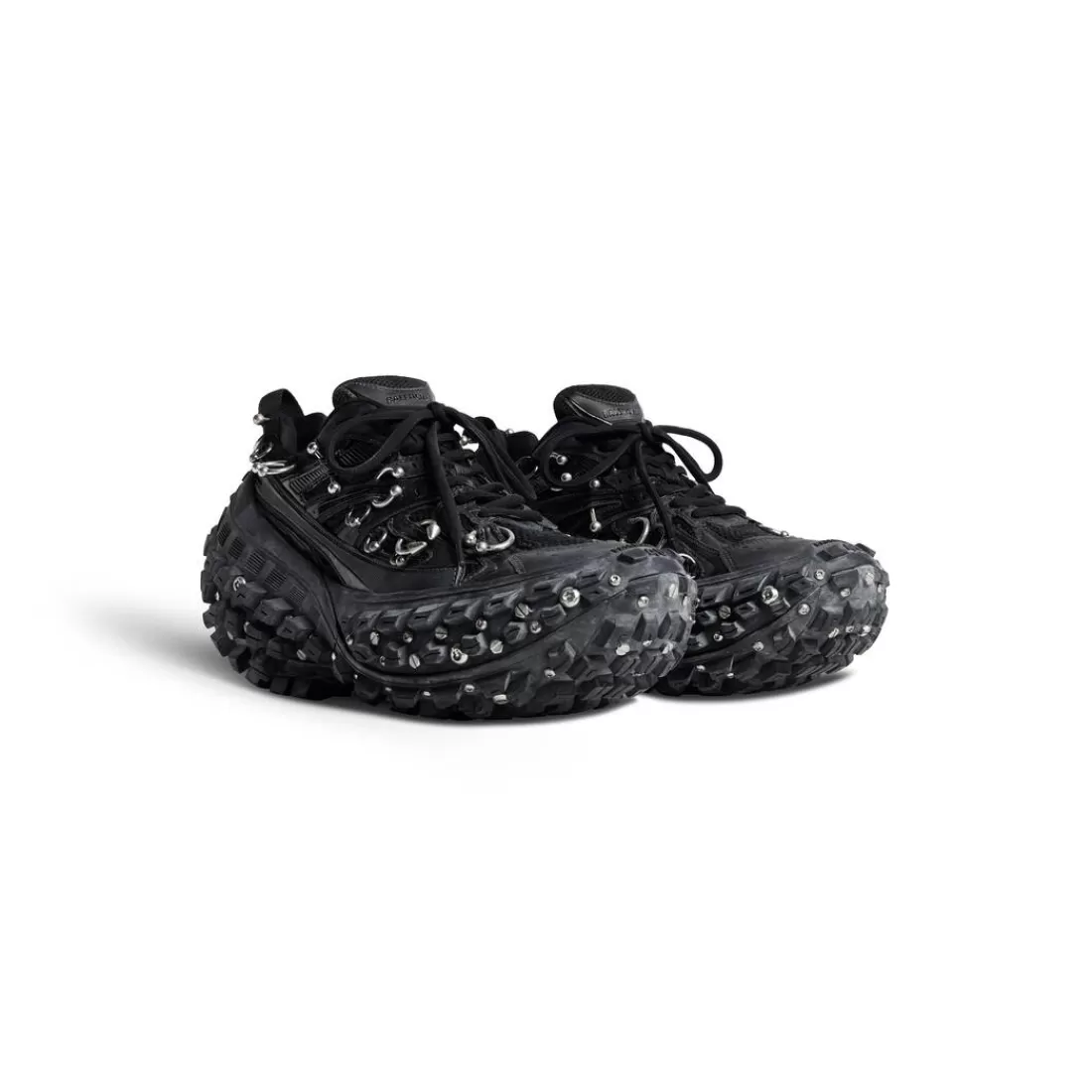 SNEAKERS | SNEAKERS>Balenciaga Sneaker Bouncer Screw Con Piercing  da Donna in Nero