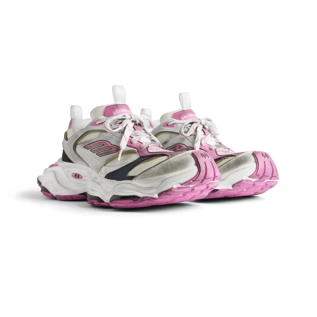 SNEAKERS | SNEAKERS>Balenciaga Sneaker Cargo  da Donna in Grigio/bianco/rosa