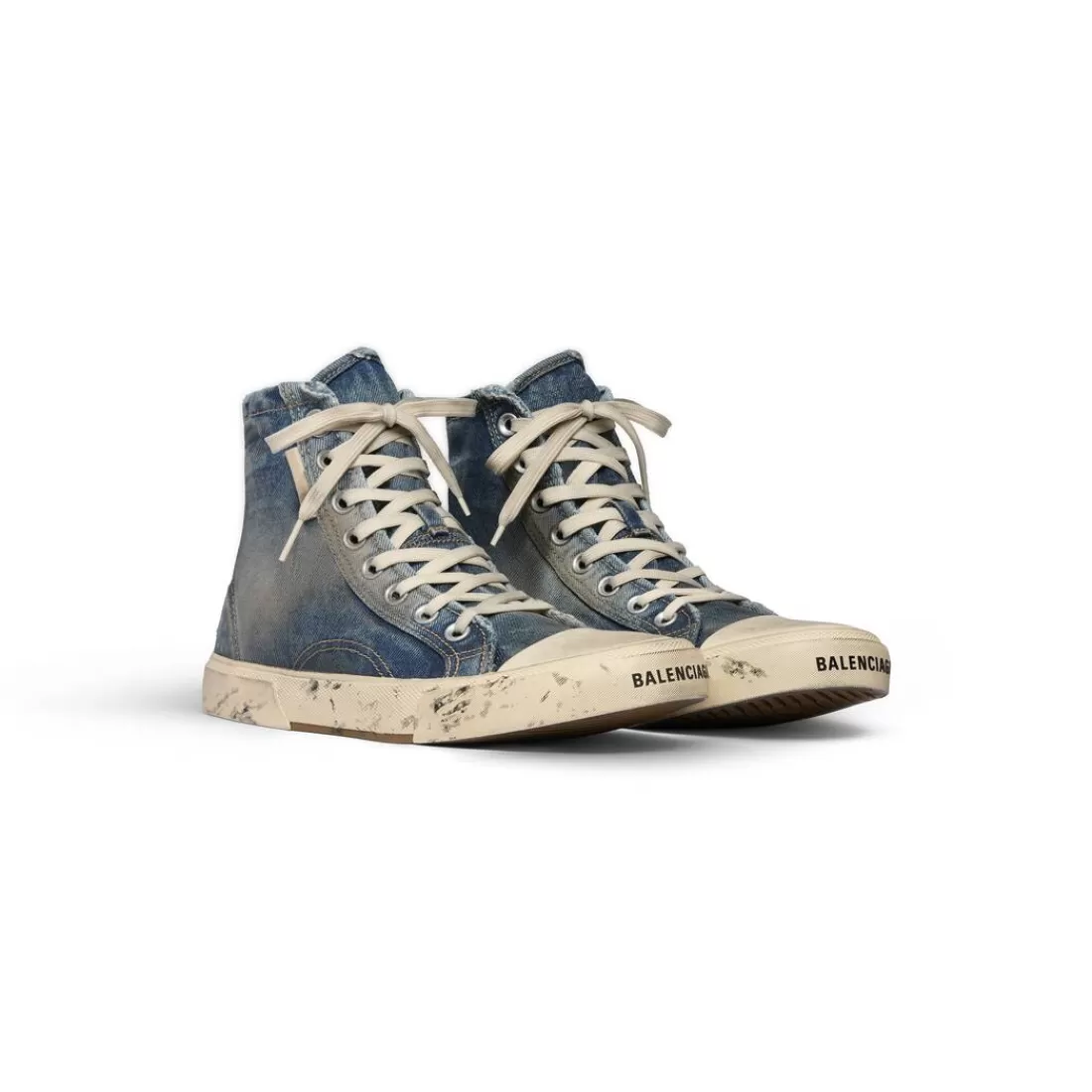 SNEAKERS | SNEAKERS>Balenciaga Sneaker Paris High Top  da Donna in Blu