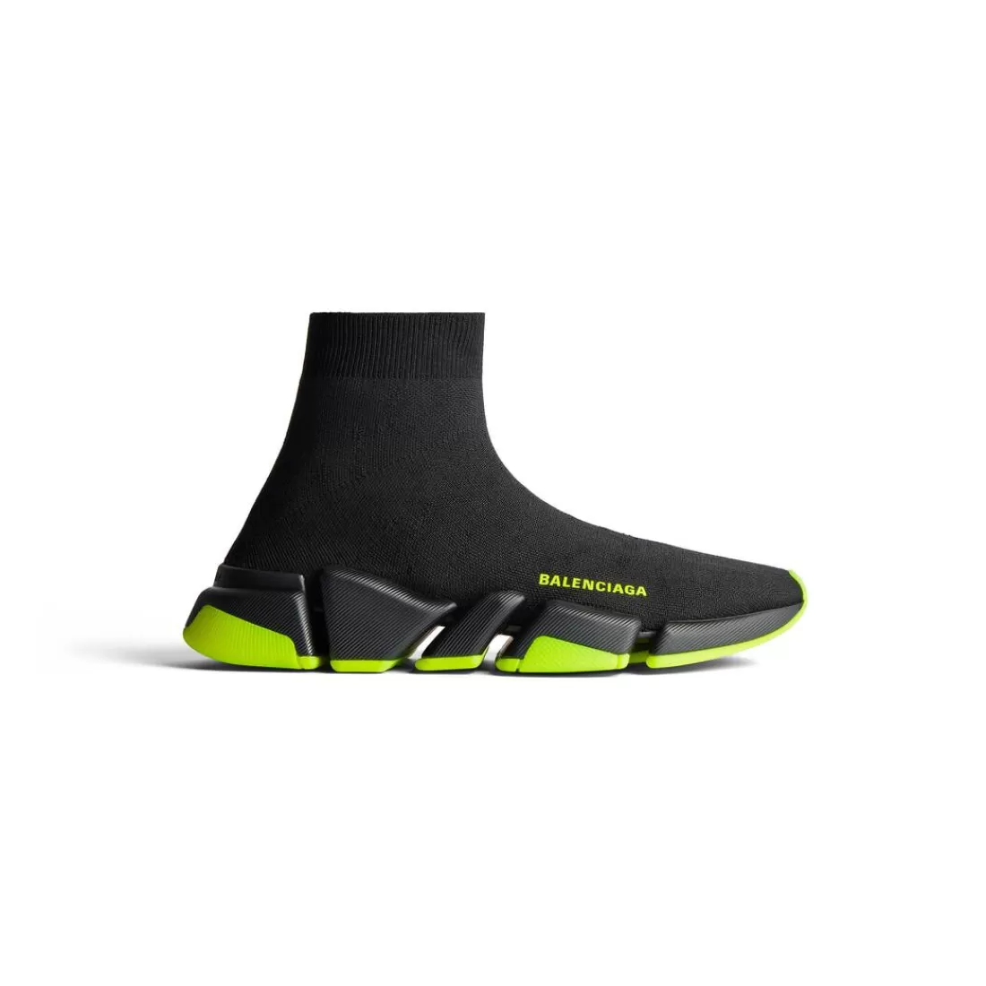 SPEED | SPEED>Balenciaga Sneaker Speed 2.0 In Maglia Riciclata da Uomo in Nero