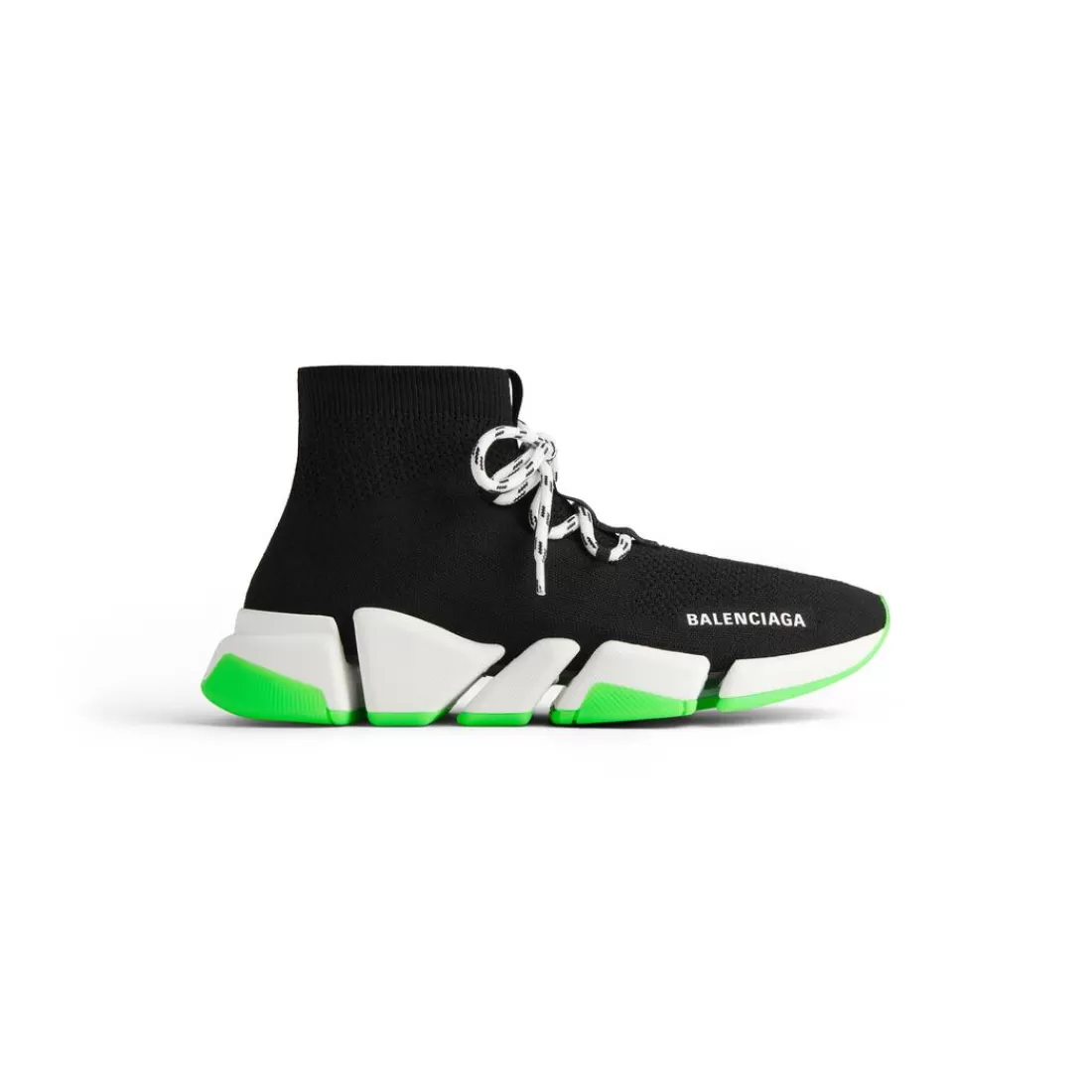 SPEED | SPEED>Balenciaga Sneaker Speed 2.0 Lace-up In Maglia Riciclata  da Uomo in Nero