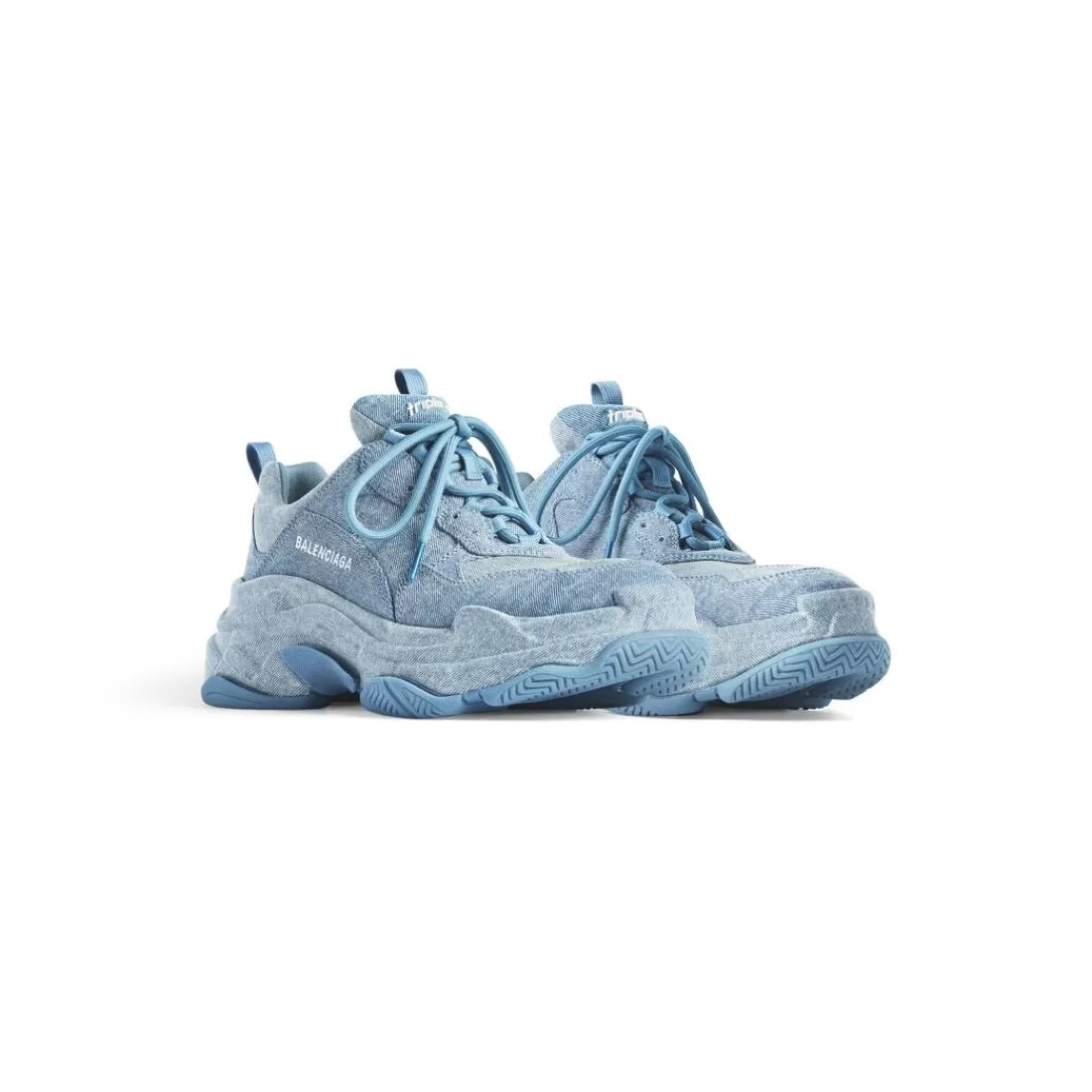 TRIPLE S | TRIPLE S>Balenciaga Sneaker Triple S Denim  da Donna in Blu