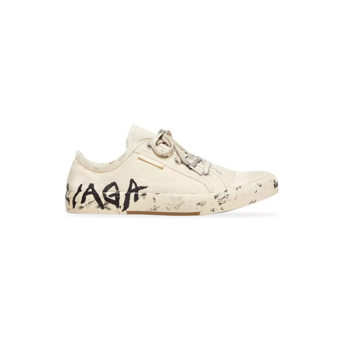 SNEAKERS | SNEAKERS>Balenciaga Sneakers Paris Low Top Graffiti  da Donna in Bianco