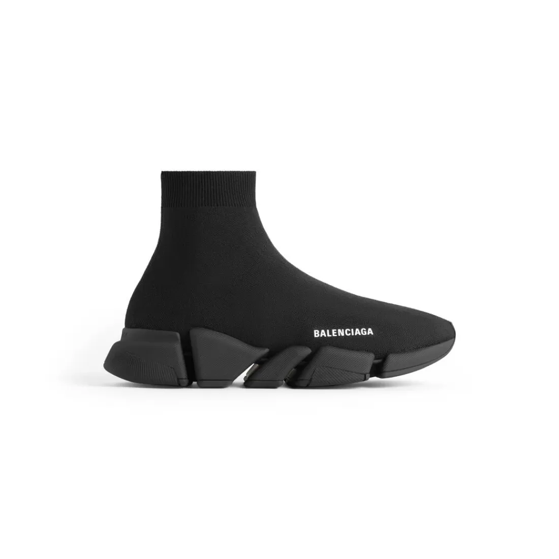 SNEAKERS | SNEAKERS>Balenciaga Sneakers Speed 2.0 In Maglia Riciclata da Donna in Nero