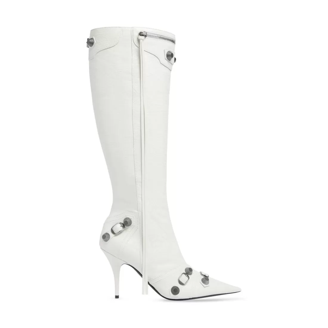 CAGOLE | CAGOLE>Balenciaga Stivali Cagole 90 Mm  da Donna in Bianco Ottico