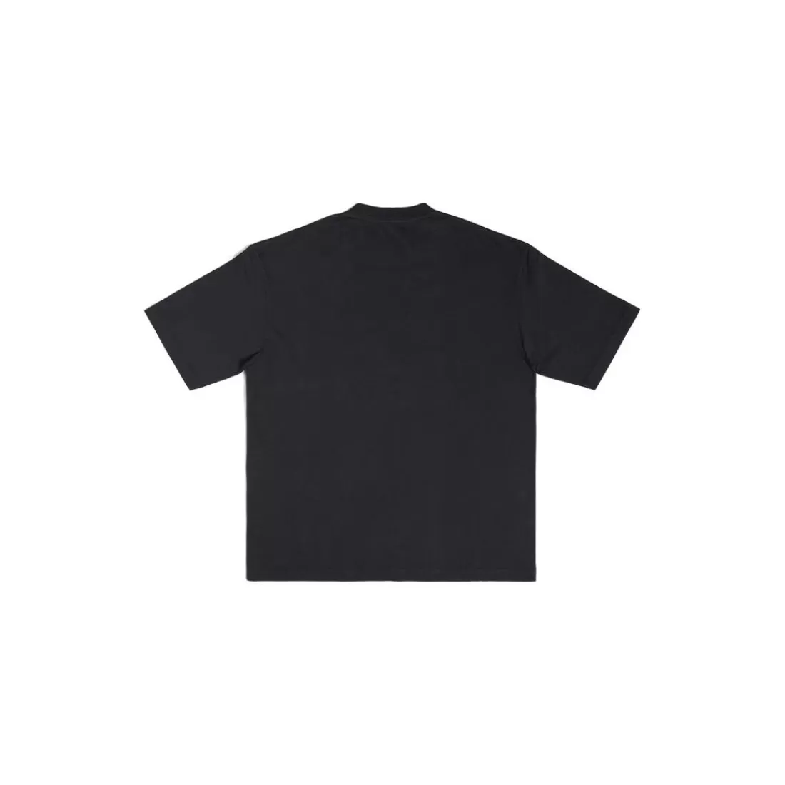 T-SHIRTS | T-SHIRTS>Balenciaga T-shirt Cities Paris Medium Fit in Nero