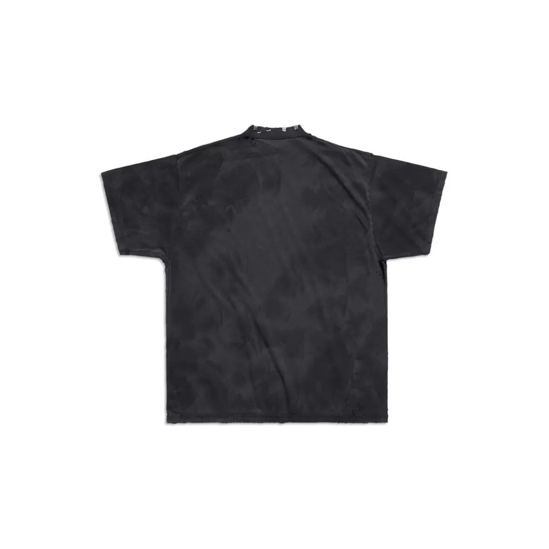 T-SHIRTS | T-SHIRTS>Balenciaga T-shirt Pierced Oversize in Nero